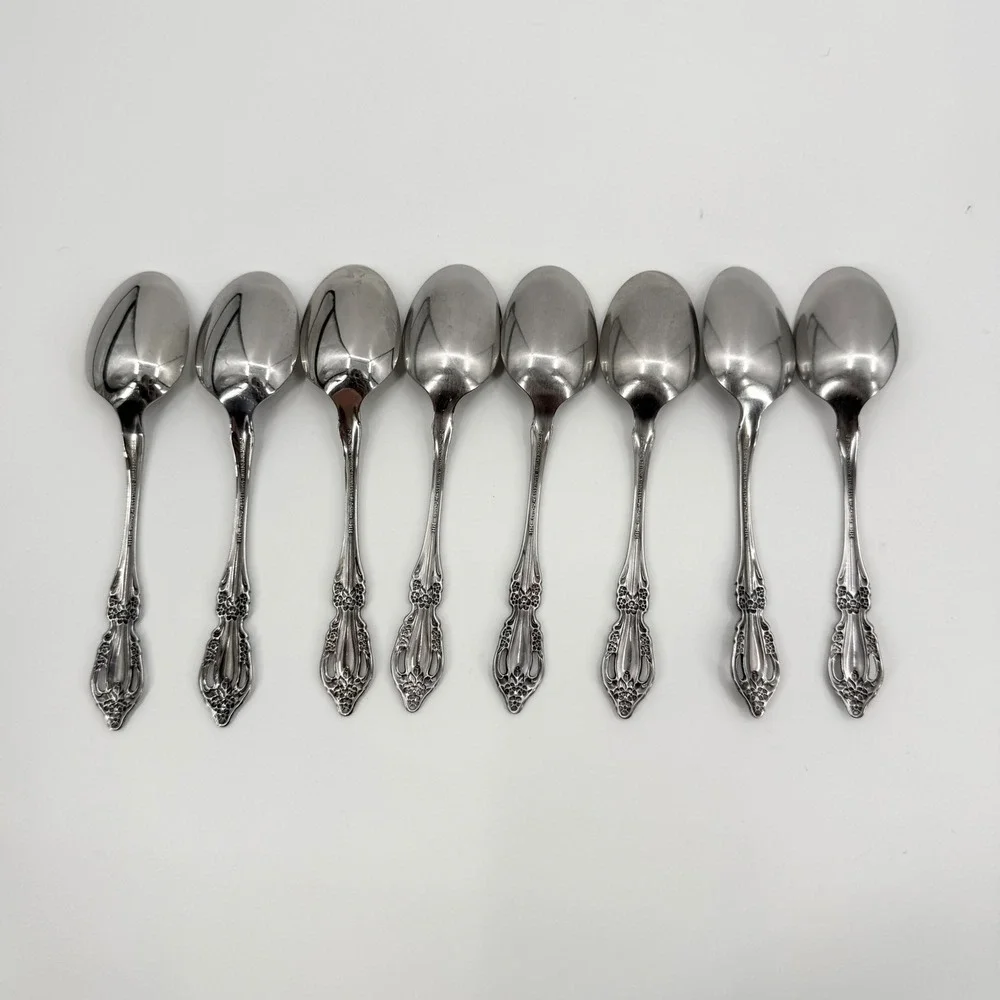 Oneida Distinction Deluxe Raphael Stainless Steel Set 8 Tablespoons 7